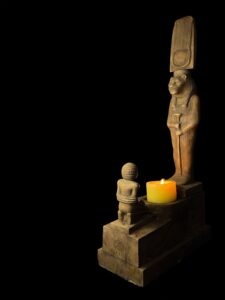 Egyptian Goddess Sekhmet Statue: Ancient Lion Goddess of War - Image 3