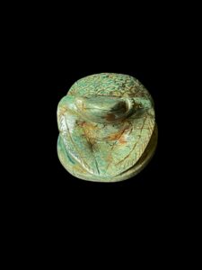 Jasper Goddess Heqet Statue: Ancient Egyptian Fertility Deity - Image 3