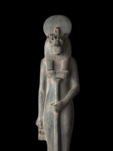 Goddess Sekhmet statue made in Egypt from Solid stone - Image 3