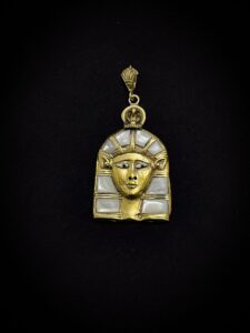 Goddess Hathor Amulet - Authentic Egyptian Craftsmanship - Spiritual Protection & Empowerment - Hathor pendant necklace. - Image 3