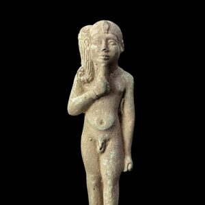 Harpokrates Statue: Horus the Child, Egyptian God Replica - Image 3