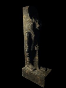 Hand Carved Granite Sekhmet Statue - Egyptian Goddess - Image 3