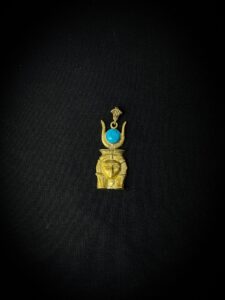 Goddess Hathor Amulet - Authentic Egyptian Craftsmanship - Spiritual Protection & Empowerment - Hathor pendant necklace. - Image 3