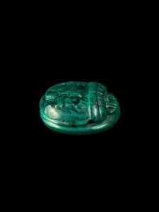 mini Egyptian Scarab, The decorative Good luck scarab in Ancient Egypt. - Image 3