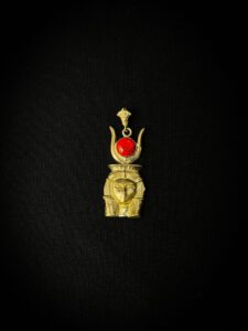 Goddess Hathor Amulet - Authentic Egyptian Craftsmanship - Spiritual Protection & Empowerment - Hathor pendant necklace. - Image 3