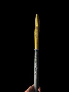 Ebony Was Sceptre: God Osiris Staff with Gemstones - Image 3