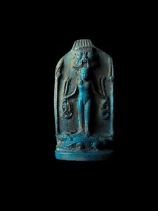 Egyptian Horus Cippus Stele Amulet: God Bes Protection - Image 3