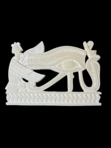 Eye of Horus Stone Wall Hanging - Ancient Egyptian Decor - Image 3