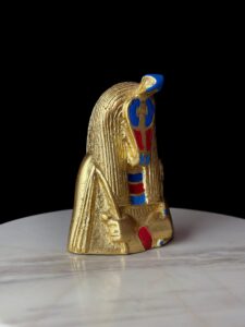 Ancient Egyptian Replica Artifact for Cobra Goddess ,Spiritual Protection Statue, Goddess Meretseger figurine. - Image 3
