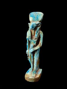 Manifest Handmade Goddess Hathor Statuette , Statue for the Egyptian Goddess Venus - Image 3