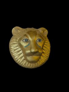 Egyptian Goddess Sekhmet Wall Hanging Statue - Image 3