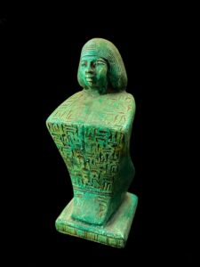 Handmade Egyptian Scribe Statue: Ancient Egypt Decor - Image 3