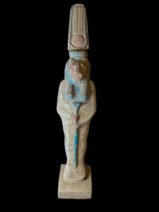 Egyptian Goddess Sekhmet Statue: Colorful Statuette Made in Egypt - Image 3