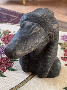 Granite Egyptian God Sobek Statue: Crocodile God of the Nile - Image 3