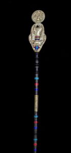 150cm Abanus Wood Was Scepter: Egyptian God Horus Power Staff - Image 3