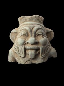 Hand-Carved God Bes Statue: Egyptian Art Home Decor - Image 3