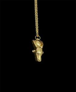 Goddess Hathor Amulet - Authentic Egyptian Craftsmanship - Spiritual Protection & Empowerment - Hathor pendant necklace. - Image 3