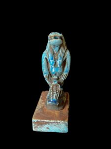 Handmade Egyptian Goddess Taweret Statue with Cobra - Image 3