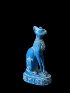 Ancient Egyptian Goddess Bastet statue, Home decor statues made in Egypt - Image 3