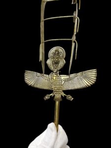 Goddess Sekhmet Sistrum: Ancient Egyptian Musical Instrument - Image 3