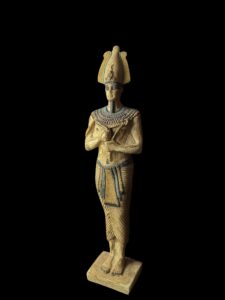 Basalt Egyptian God Osiris Statue: Unique Home Decor - Image 3