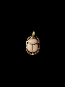 Egyptian Scarab pendant necklace, The decorative Good luck scarab in Ancient Egypt. - Image 3