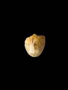 Hand-Carved Agate Sekhmet Pectoral Pendant - Image 3