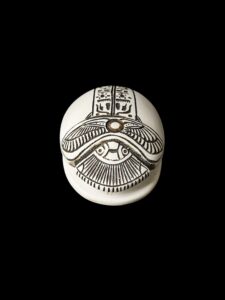 Egyptian Scarab, The decorative Good luck scarab in Ancient Egypt. - Image 3