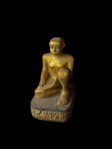 Vizier Hor Statue: Ancient Egyptian Art, Third Intermediate Period - Image 3