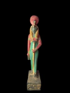 Large Falcon Egyptian God Ra Statue: God of the Sun - Image 3