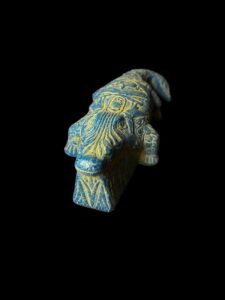 Granite Egyptian God Sobek Crocodile Statue - Image 3