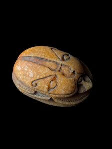 Egyptian Scarab Beetle: Eye of Horus Good Luck Symbol - Image 3