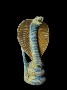 Ancient Egyptian Uraeus cobra statue, snake gifts for Snakes lovers - Image 3