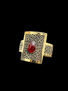 Handmade Egyptian Cuff Bracelet: Arabian Style Jewelry - Image 3