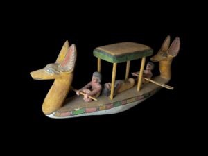 Egyptian Museum Ship: Royal Coffin Memorial Procession Replica - Image 3