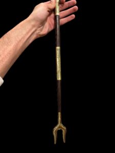 Ebony & Brass Was Scepter: God Osiris Staff - Image 3