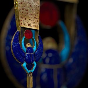 Egyptian Musical Sistrum: Handcrafted Ancient Instrument - Image 3