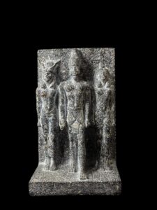 Menkaure Triad Replica Statue: Authentic Egyptian Museum Design - Image 3