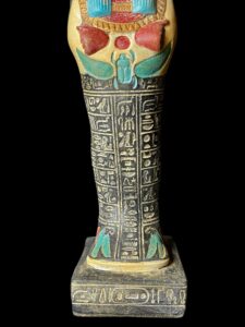 Jackal God Anubis statue made in Egypt, Egyptian Anubis sculpture. - Image 3