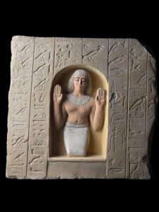 Ancient Egyptian Pyramidion fragment from the tomb of Minnakht, 1327-1295 BC - Image 3