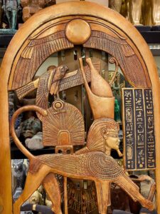 King Tutankhamun Ceremonial Shield Replica: Rare Egyptian Collection - Image 3