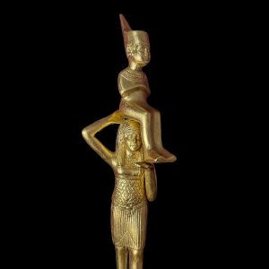 Egyptian King Tutankhamun Statue: Museum Replica - Image 3