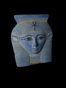 Large Goddess Hathor Statuette, Statue for the Egyptian Goddess Venus - Image 3