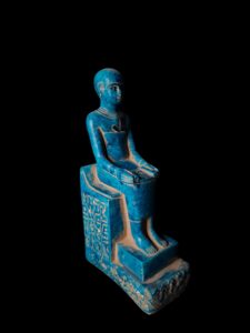 Museum Imhotep Statue - Ancient Egyptian Engineer Imhotep - the builder of Djoser's unprecedented step pyramid complex - Image 3