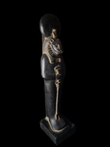 Egyptian Goddess Sekhmet Statue: Colorful Egyptian Statuette - Image 3