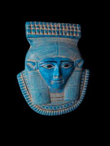 Large Goddess Hathor Statuette, Statue for the Egyptian Goddess Venus - Image 3