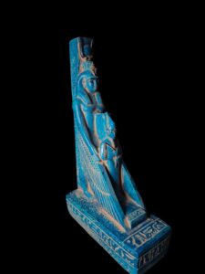 Goddess Isis statue with God Osiris museum statue, unique Isis goddess Statue. - Image 3