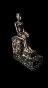 Museum Imhotep Statue - Ancient Egyptian Engineer Imhotep - the builder of Djoser's unprecedented step pyramid complex - Image 3