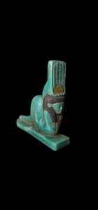 Manifest Handmade Goddess Hathor Statuette , Statue for the Egyptian Goddess Venus - Image 3