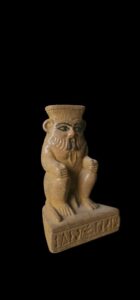 Hand-Carved God Bes Statue: Authentic Egyptian Home Decor - Image 3